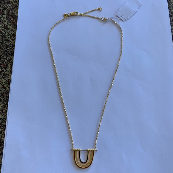 Madewell enamel rainbow necklace - Picture 8 of 8